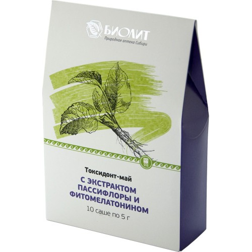 Купить Токсидонт-май с экстрактами пассифлоры и фитомелатонином  г. Красноярск  