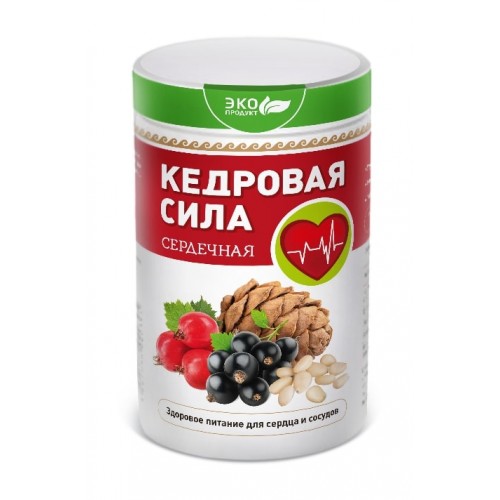 Продукт белково-витаминный Кедровая сила - Сердечная  г. Красноярск  