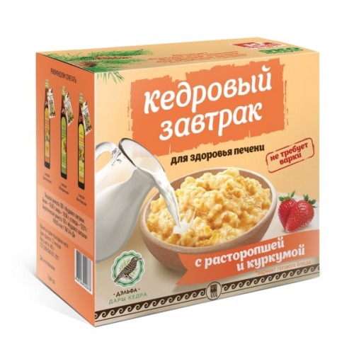 Купить Завтрак кедровый для здоровья печени с расторопшей и куркумой  г. Красноярск  